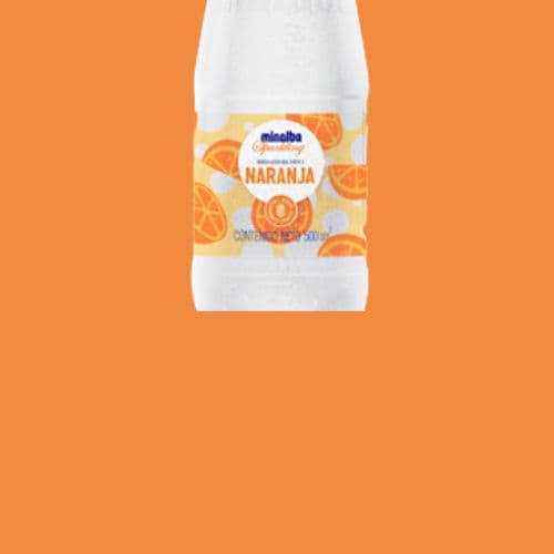 Agua Sparkling Naranja